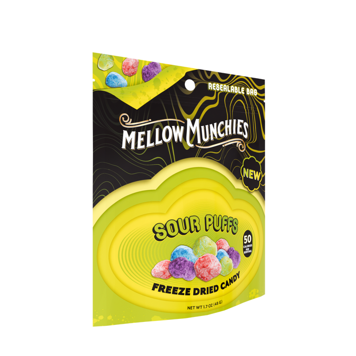 Sour Puffs Freeze Dried Candy - Mellow Fellow