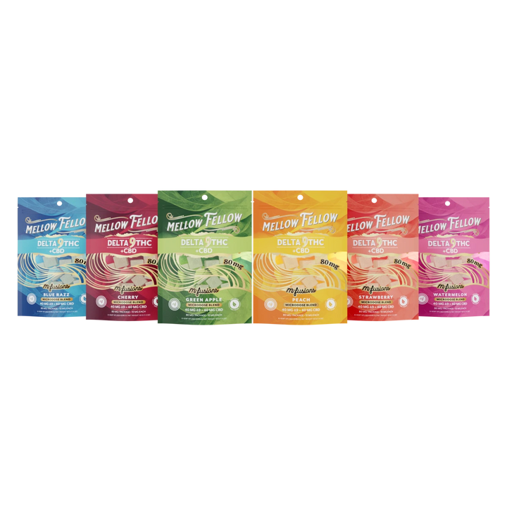 Micro-Dose M-Fusions Gummies Sampler 6 Pack - Mellow Fellow
