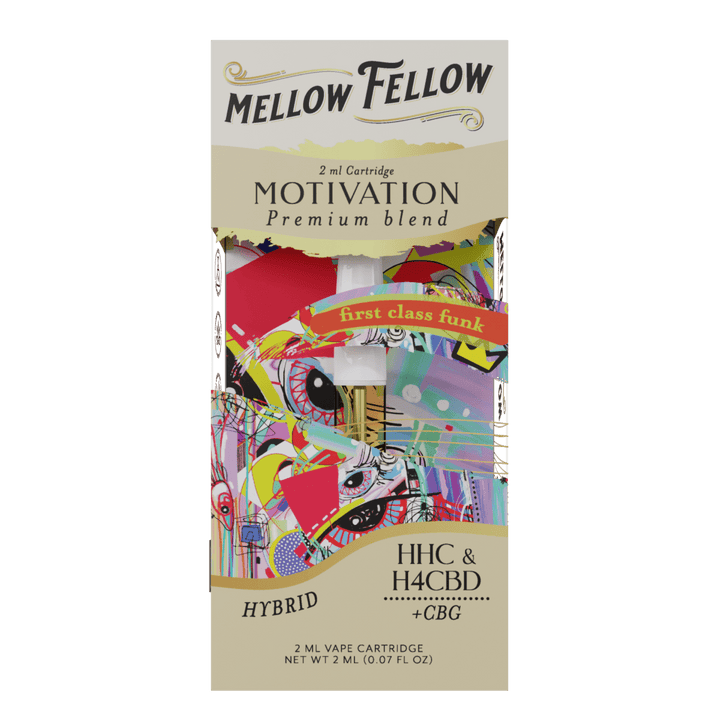 Motivation Blend 2ml Vape Cartridge - First Class Funk (Hybrid) - Mellow Fellow