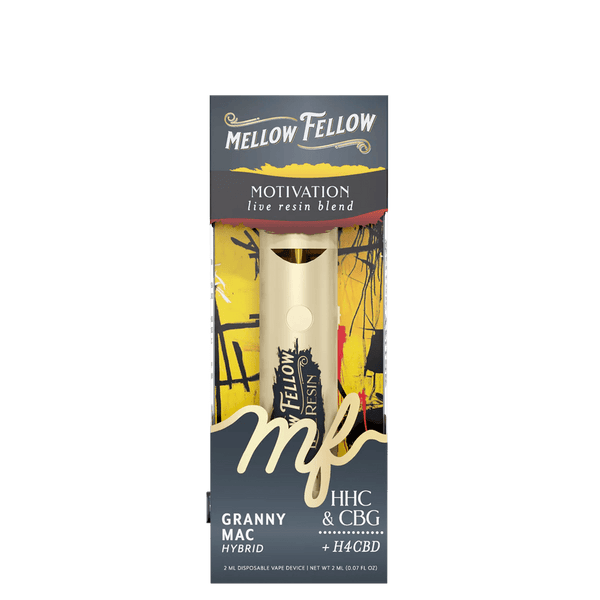 Motivation Blend 2ml Live Resin Disposable Vape - Granny Mac (Hybrid)