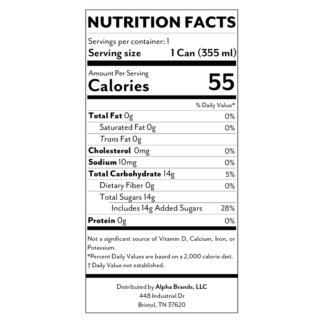 Delta 9 THC + CBD Seltzer Beverage 20MG - Blackberry Lemon - Mellow Fellow