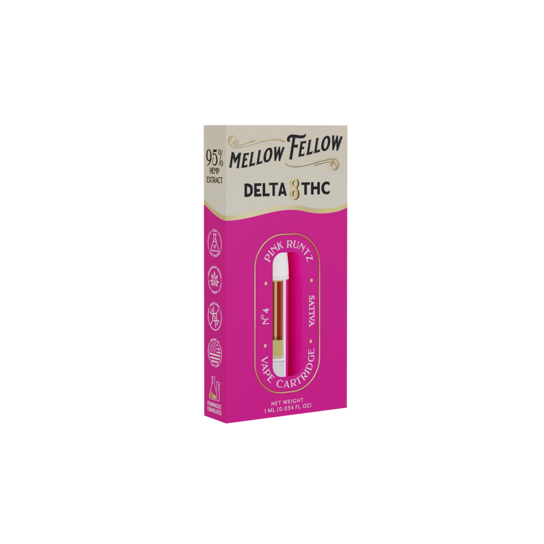 Delta 8 1ml Vape Cartridge - Pink Runtz (Sativa)