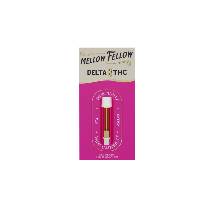 Delta 8 1ml Vape Cartridge - Pink Runtz (Sativa)