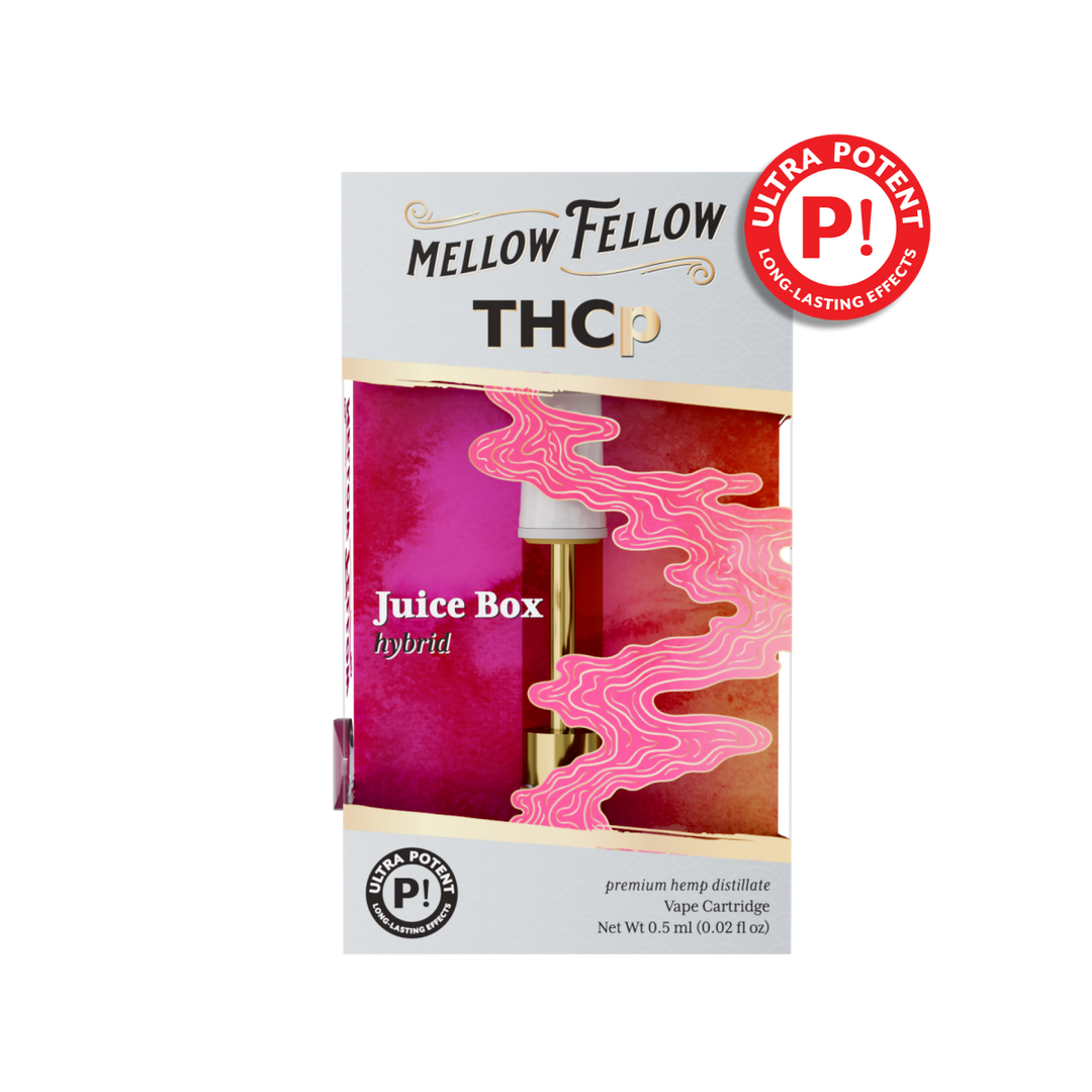 THCp 0.5ml Vape Cartridge - Juice Box (Hybrid) - Mellow Fellow