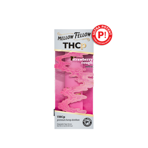 THCp 0.5g Disposable Vape - Strawberry Cough (Sativa)