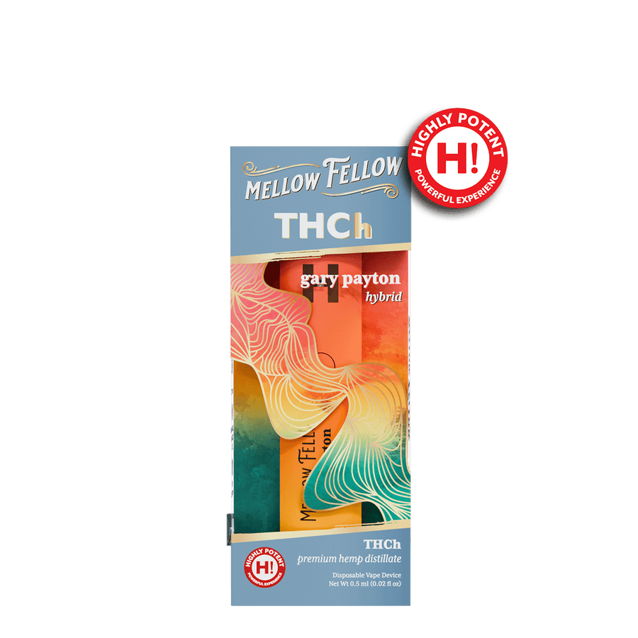 THCh 0.5g Disposable Vape - Gary Payton (Hybrid) - Mellow Fellow