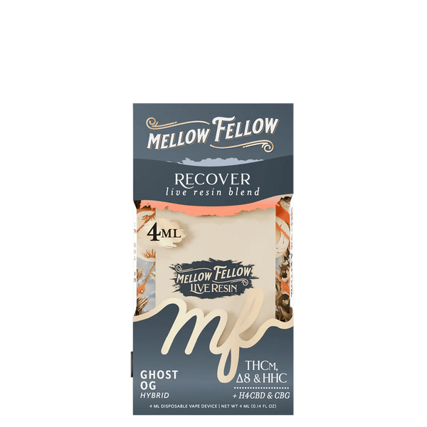 Recover Blend 4ml Live Resin Disposable Vape - Ghost OG (Hybrid)