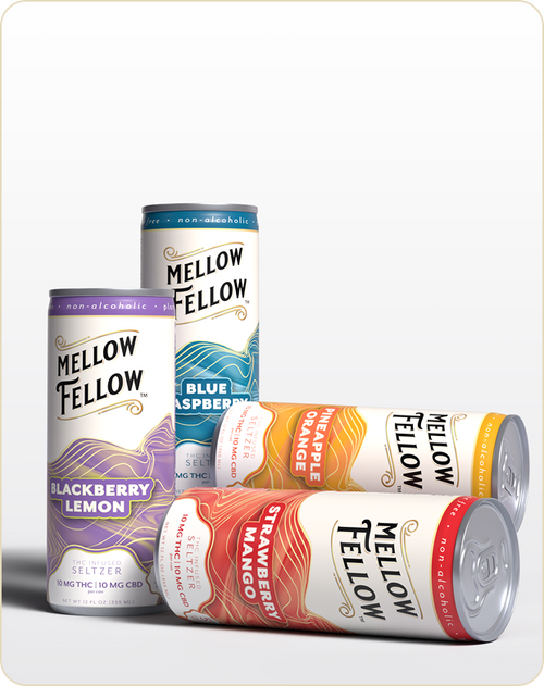 Image for Seltzer 4 Pack Delta 9 + CBD