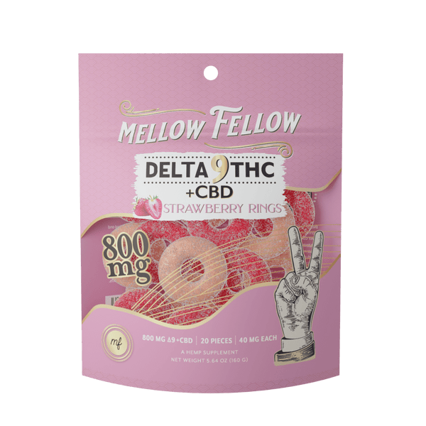 Delta 9 Strawberry Rings Bag