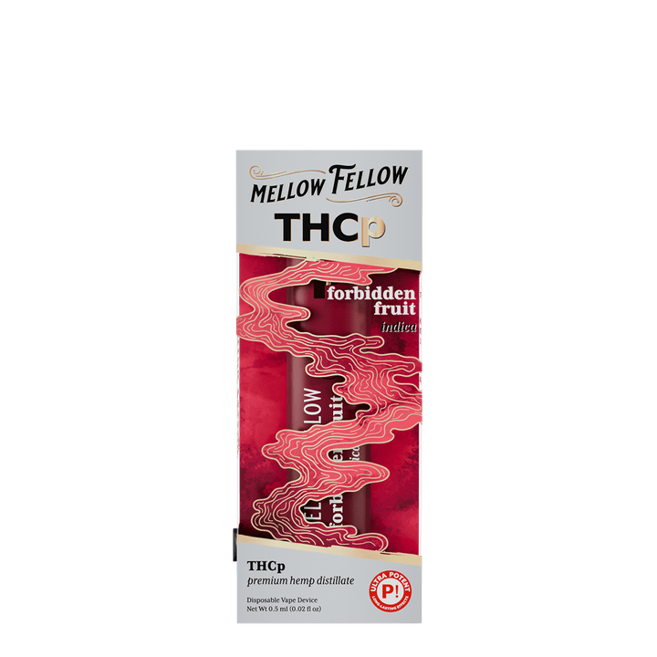 THCp 0.5g Disposable Vape - Forbidden Fruit (Indica) - Mellow Fellow