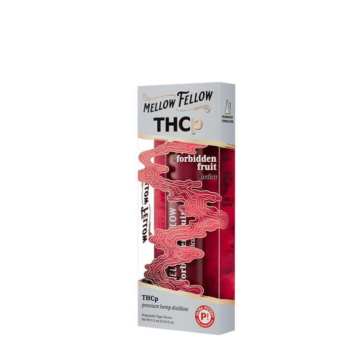 THCp 0.5g Disposable Vape - Forbidden Fruit (Indica) - Mellow Fellow