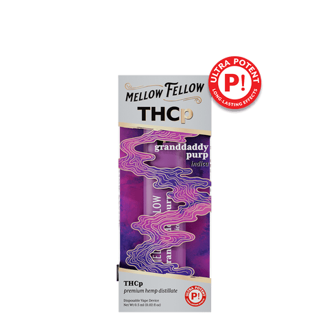 THCp 0.5g Disposable Vape - Granddaddy Purp (Indica)