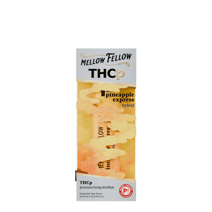 THCp 0.5g Disposable Vape - Pineapple Express (Hybrid) - Mellow Fellow THCp 0.5g Disposable Vape - Pineapple Express (Hybrid) - Mellow Fellow