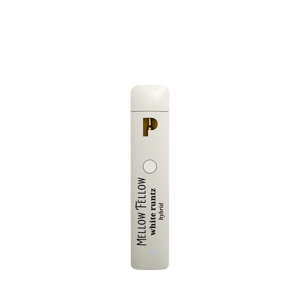 THCp 0.5g Disposable Vape - White Runtz (Hybrid) - Mellow Fellow