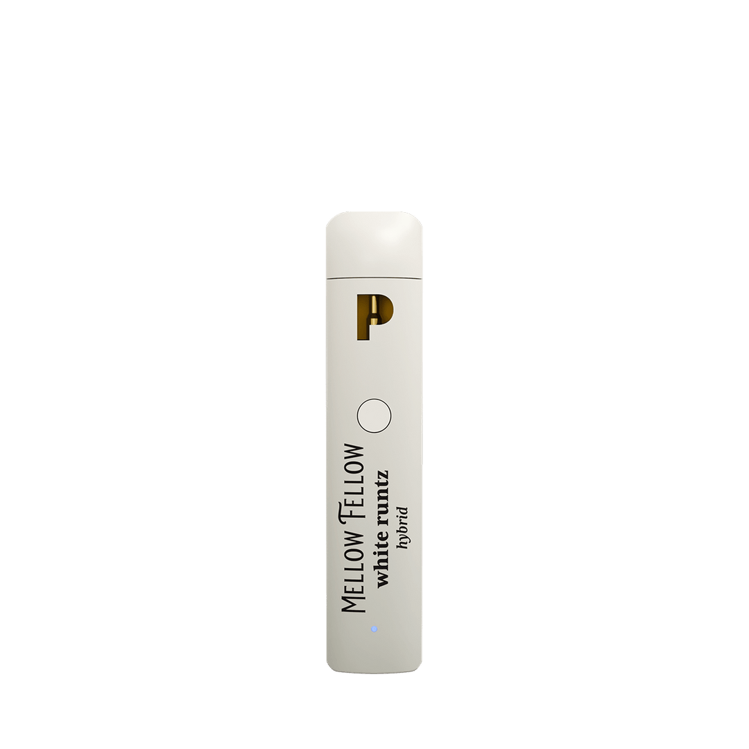 THCp 0.5g Disposable Vape - White Runtz (Hybrid) - Mellow Fellow