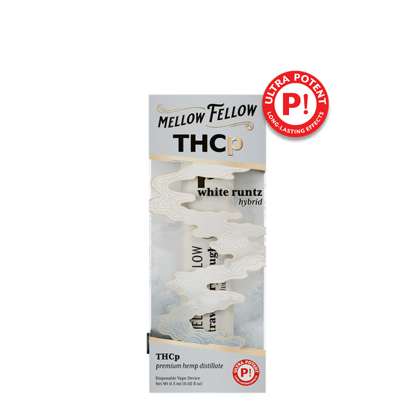 THCp 0.5g Disposable Vape - White Runtz (Hybrid)