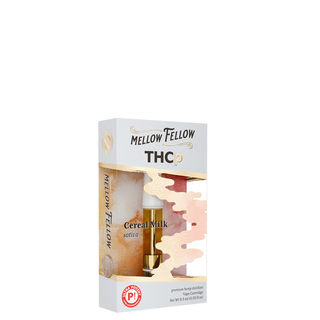 THCp 0.5ml Vape Cartridge - Cereal Milk (Sativa) - Mellow Fellow