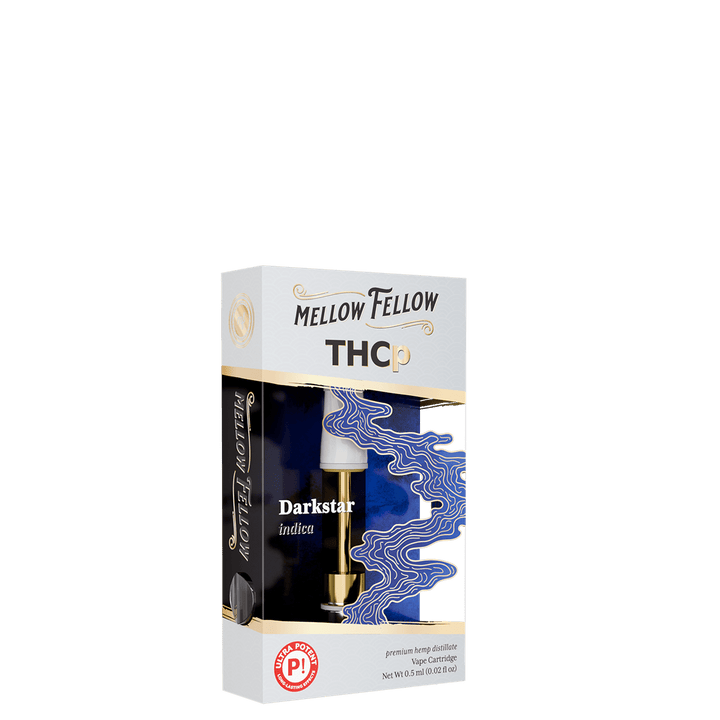 THCp 0.5ml Vape Cartridge - Darkstar (Indica) - Mellow Fellow