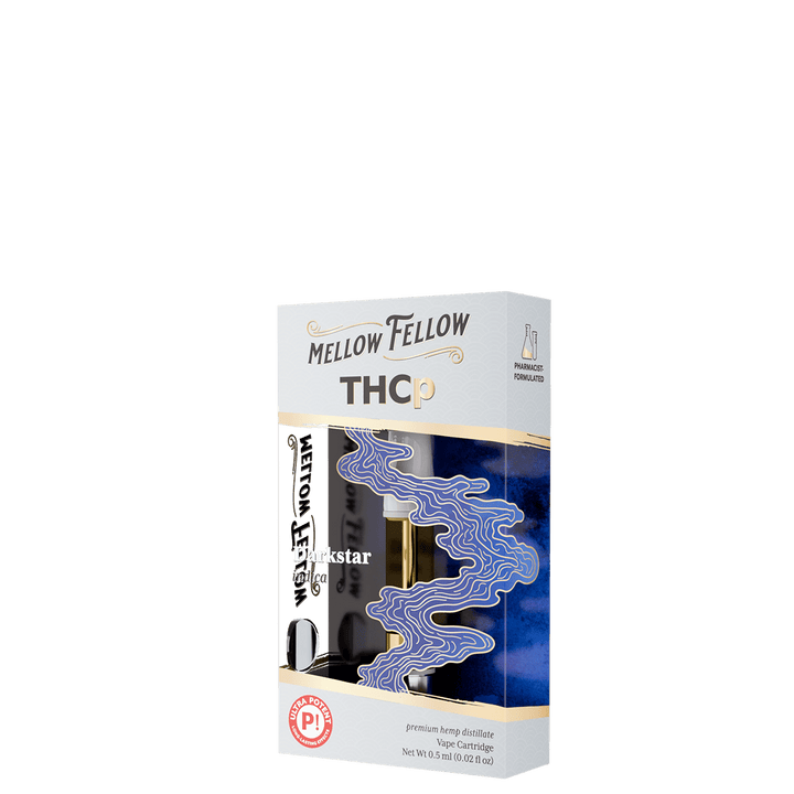 THCp 0.5ml Vape Cartridge - Darkstar (Indica) - Mellow Fellow