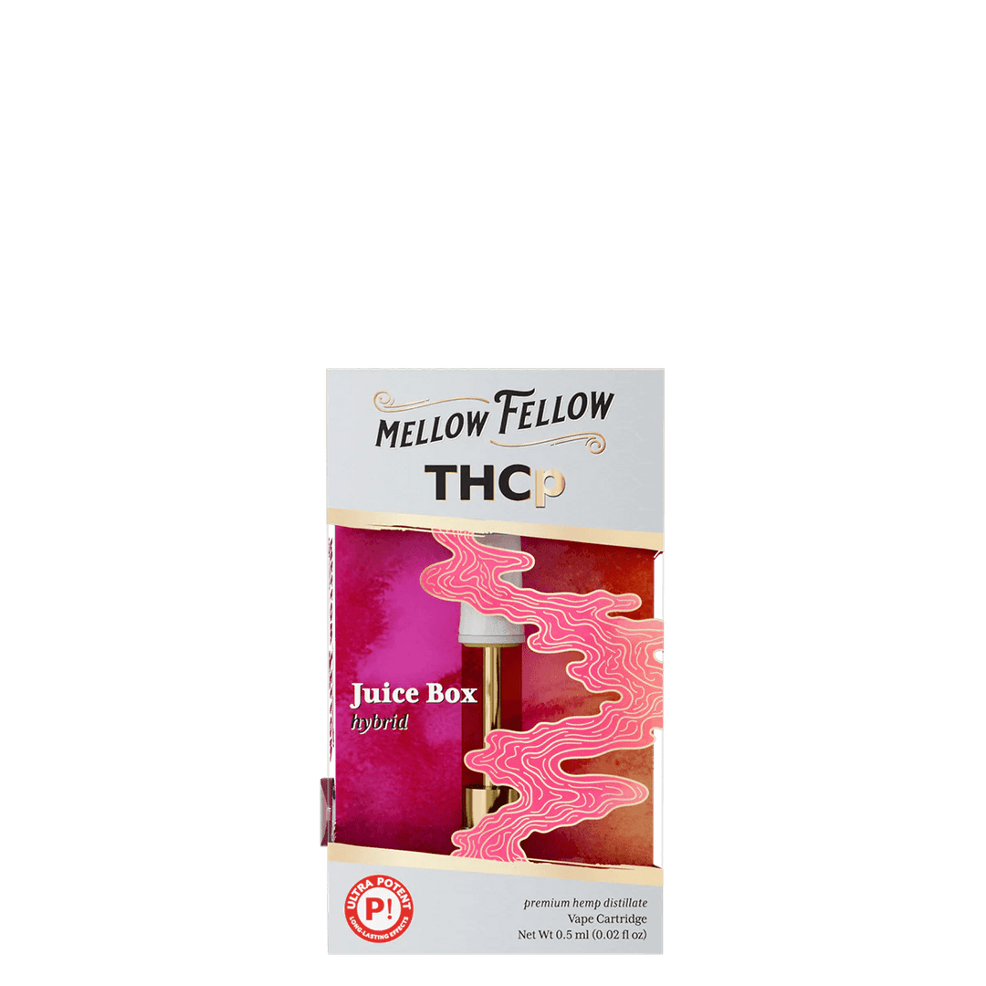 THCp 0.5ml Vape Cartridge - Juice Box (Hybrid) Mellow Fellow THCp 0.5ml Vape Cartridge - Juice Box (Hybrid) Mellow Fellow