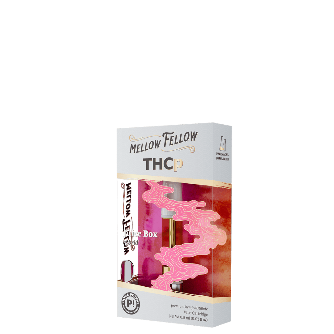 THCp 0.5ml Vape Cartridge - Juice Box (Hybrid) - Mellow Fellow