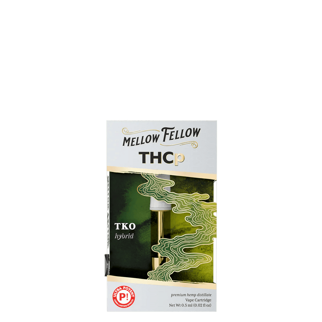 THCp 0.5ml Vape Cartridge - TKO (Hybrid) - Mellow Fellow THCp 0.5ml Vape Cartridge - TKO (Hybrid) - Mellow Fellow