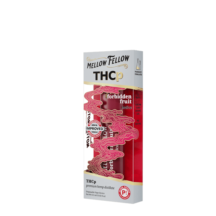 THCp 0.5g Disposable Vape - Forbidden Fruit (Indica) - Mellow Fellow