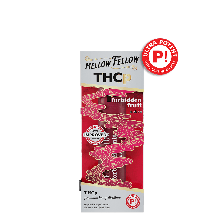 THCp 0.5g Disposable Vape - Forbidden Fruit (Indica) - Mellow Fellow