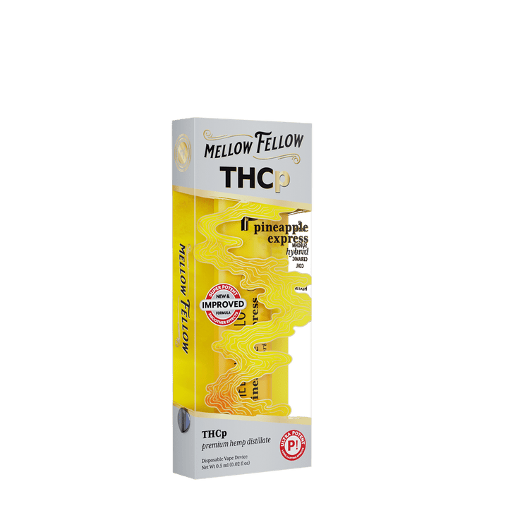 THCp 0.5g Disposable Vape - Pineapple Express (Hybrid) - Mellow Fellow