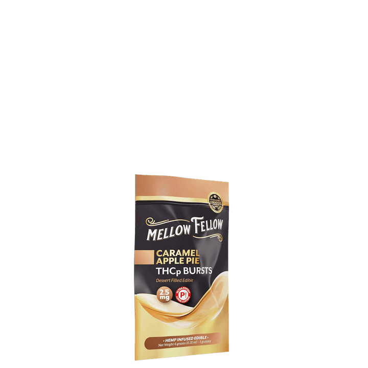 THCp Bursts Edibles - Caramel Apple Pie - 2.5mg - Mellow Fellow