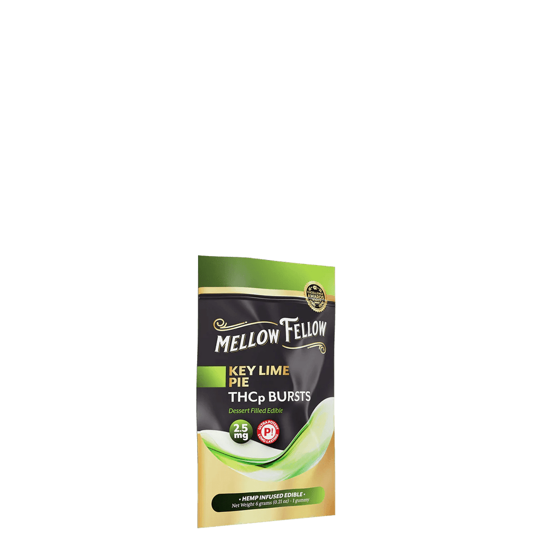 THCp Bursts Edibles - Key Lime Pie - 2.5mg - Mellow Fellow