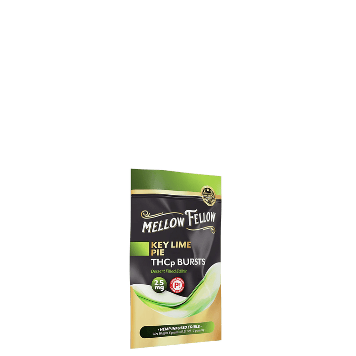 THCp Bursts Edibles - Key Lime Pie - 2.5mg - Mellow Fellow