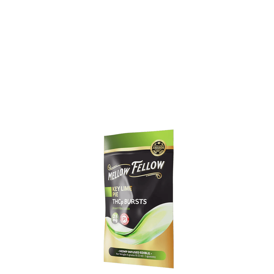 THCp Bursts Edibles - Key Lime Pie - 2.5mg - Mellow Fellow