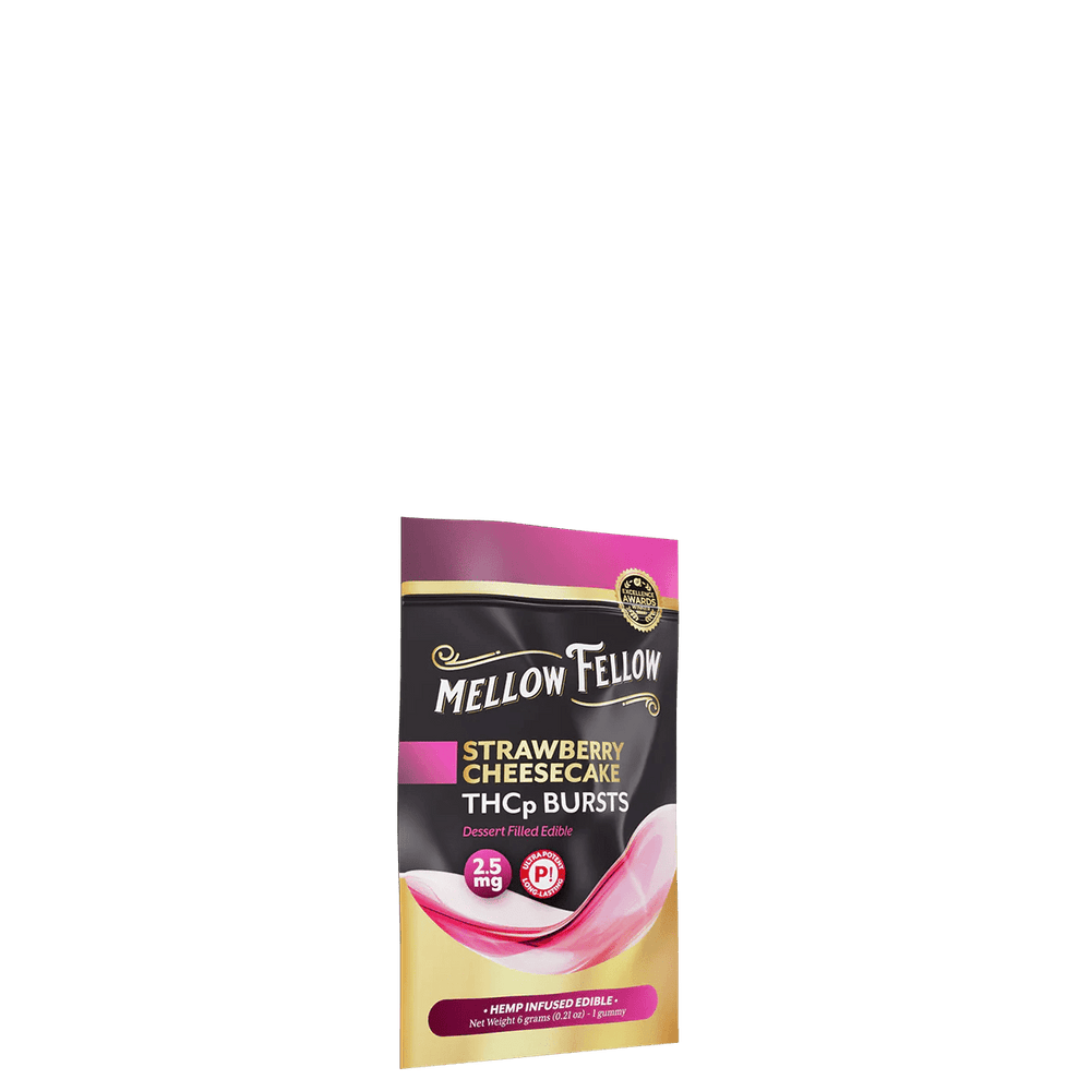 THCp Bursts Edibles - Strawberry Cheesecake - 2.5mg - Mellow Fellow