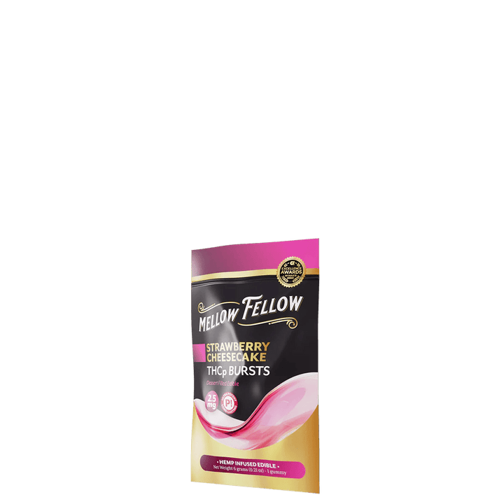THCp Bursts Edibles - Strawberry Cheesecake - 2.5mg - Mellow Fellow