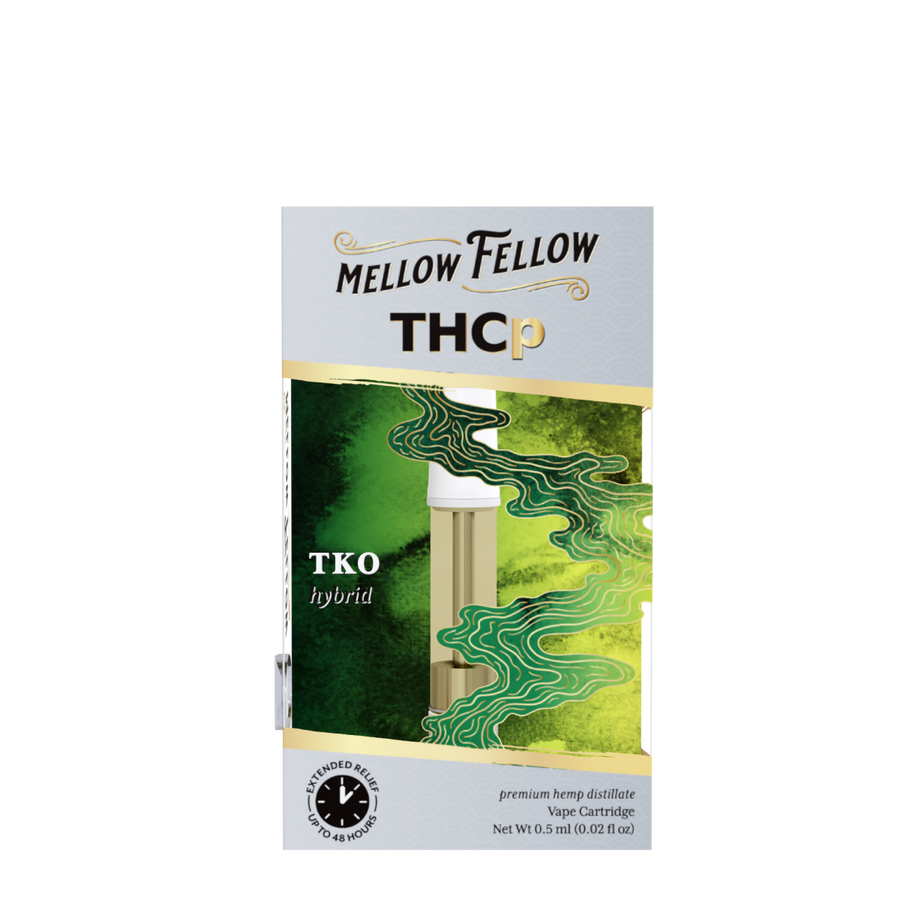 THCp 0.5ml Vape Cartridge - TKO (Hybrid) - Mellow Fellow