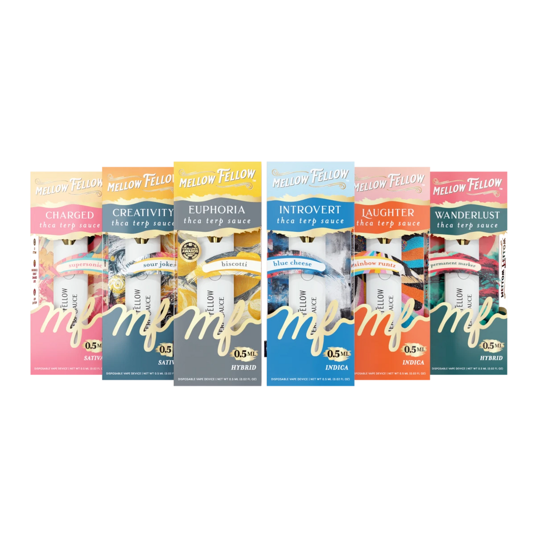 Terp Sauce 0.5ml Disposable Vapes Bundle 6 Pack