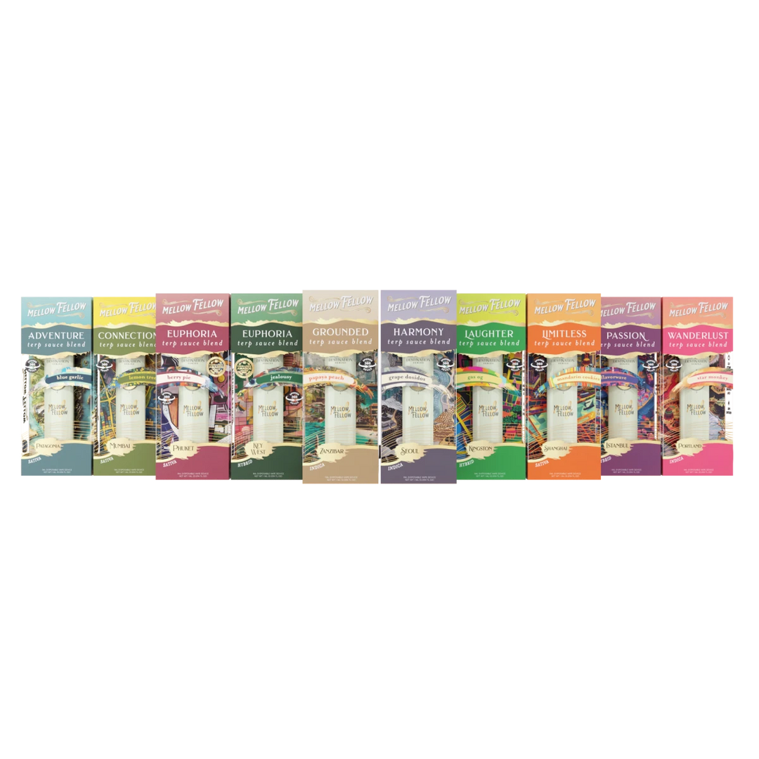 Terp Sauce Destination Series 1ml Disposable Vapes Bundle (10 Pack)