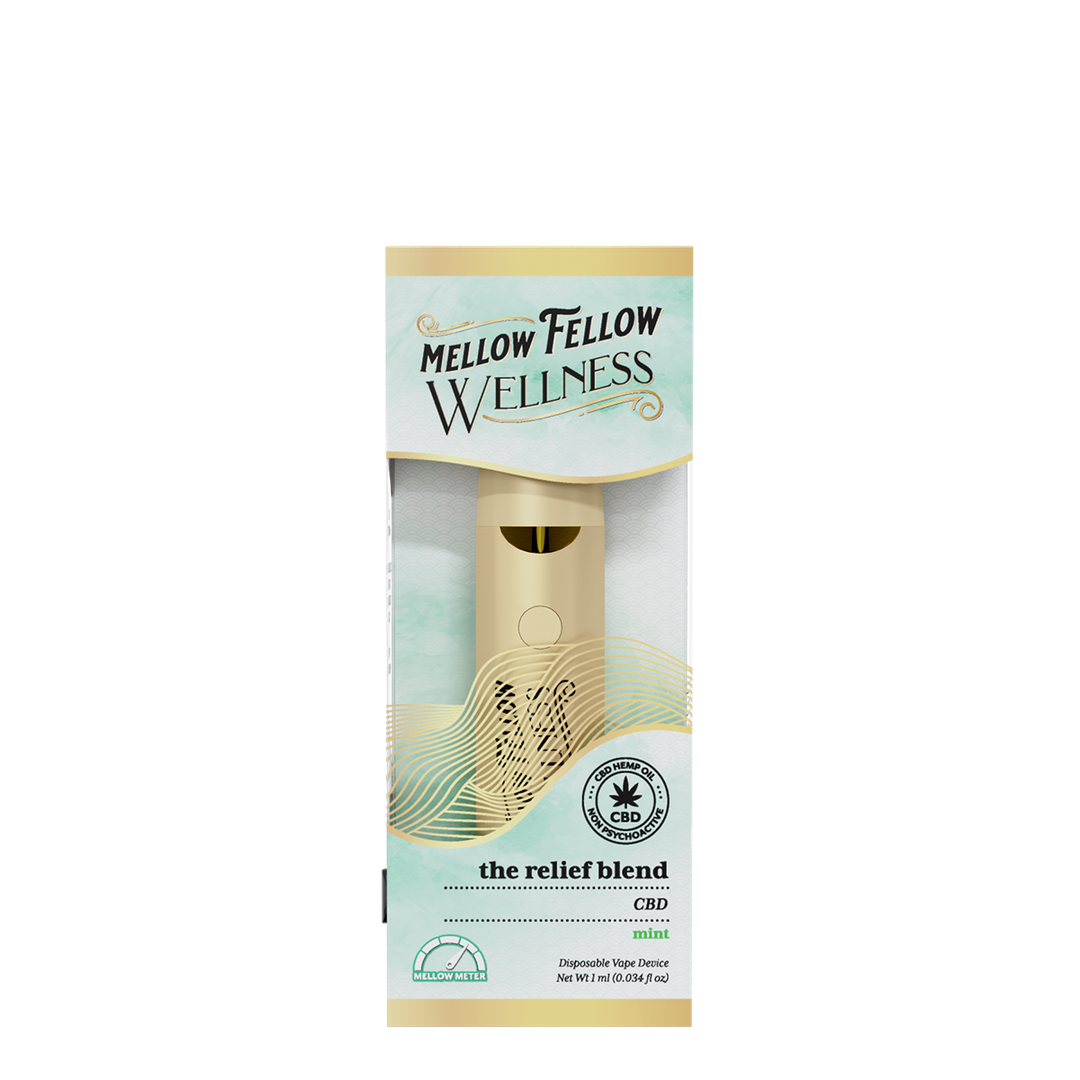 The Relief Blend - 1ml CBD Disposable Vape (Mint)