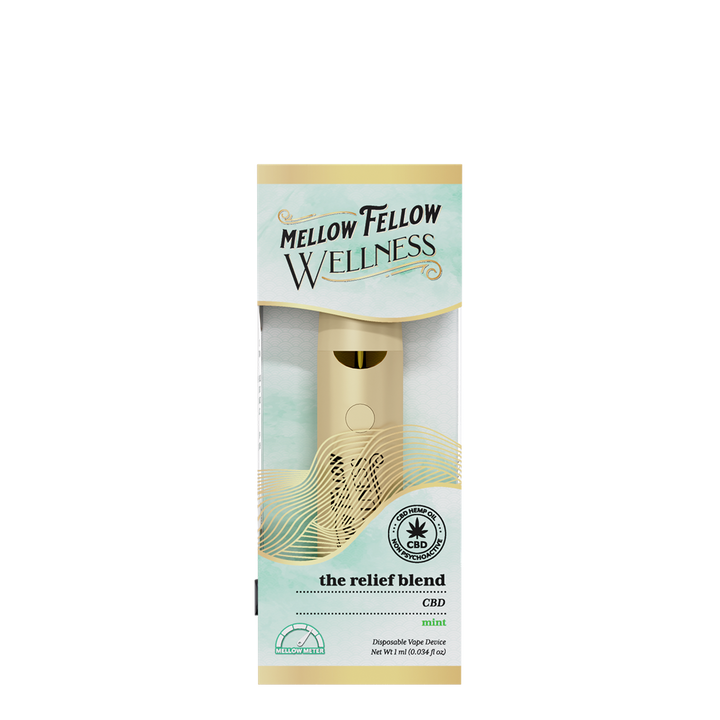 The Relief Blend - 1ml CBD Disposable Vape (Mint)