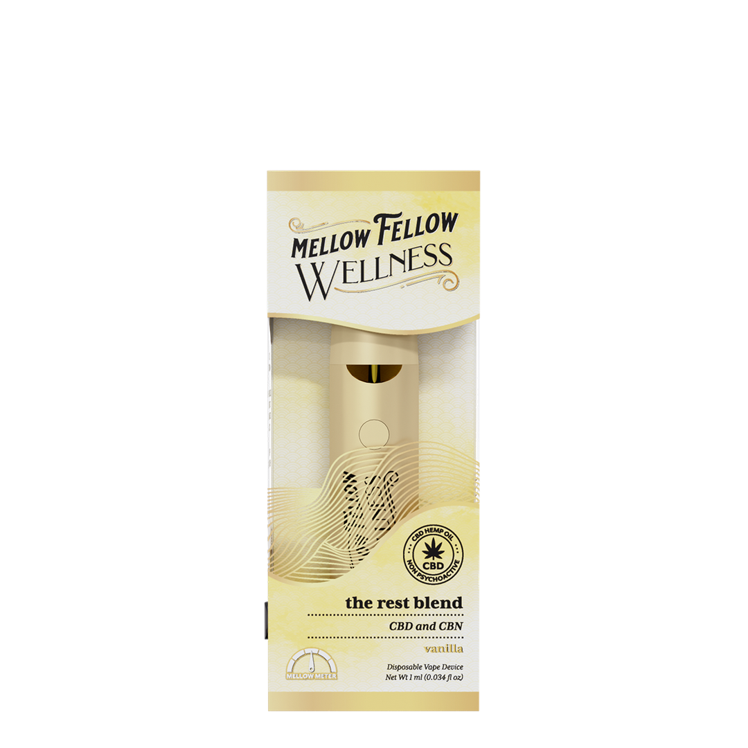 The Rest Blend - 1ml CBD Disposable Vape (Vanilla)