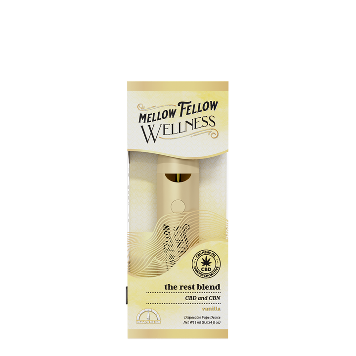 The Rest Blend - 1ml CBD Disposable Vape (Vanilla)