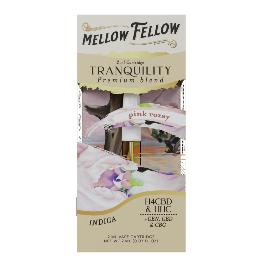 Tranquility Blend 2ml Vape Cartridge - Pink Rozay (Indica) - Mellow Fellow