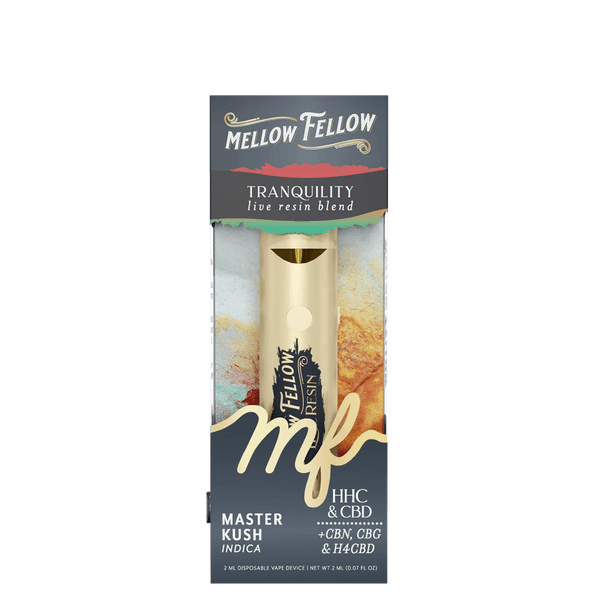 Tranquility Blend 2ml Live Resin Disposable Vape - Master Kush (Indica)