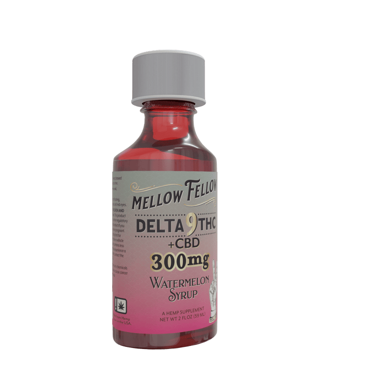 Delta 9 THC & CBD Watermelon Syrup