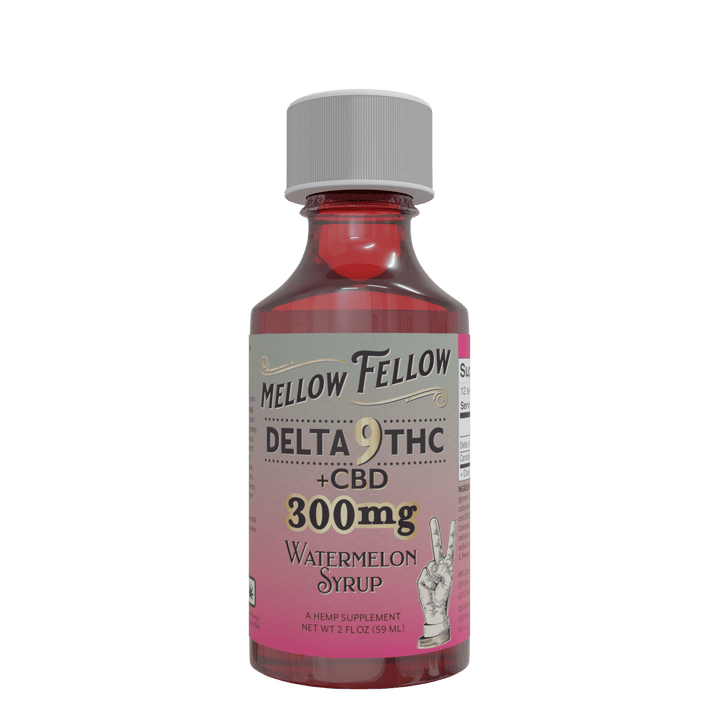 Delta 9 THC & CBD Watermelon Syrup