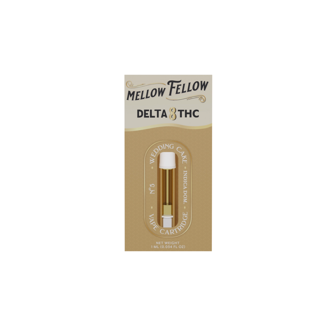 Delta 8 1ml Vape Cartridge - Wedding Cake (Indica Dominant)