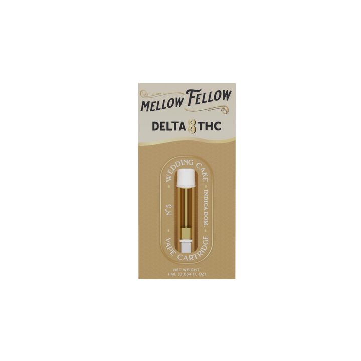 Delta 8 1ml Vape Cartridge - Wedding Cake (Indica Dominant)