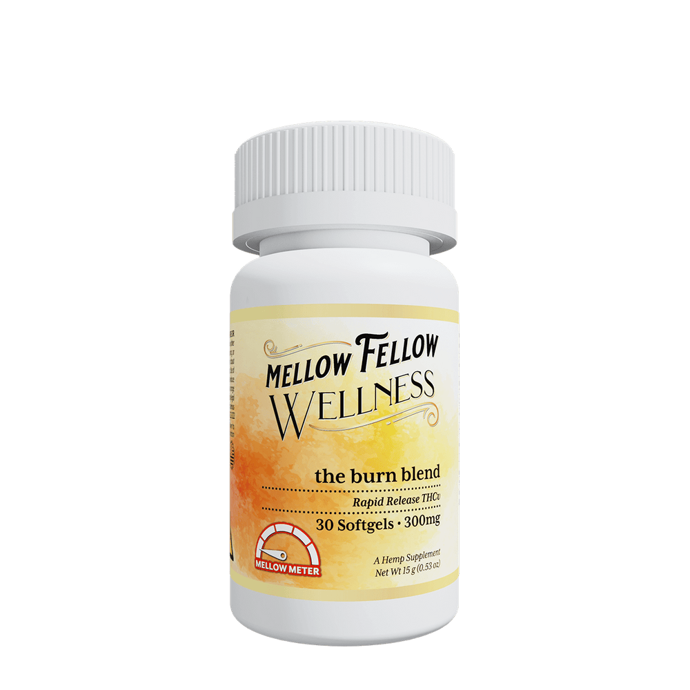 The Burn Blend Softgels - 300mg - Mellow Fellow