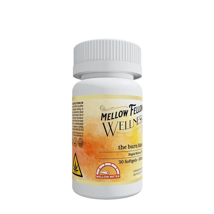 The Burn Blend Softgels - 300mg - Mellow Fellow